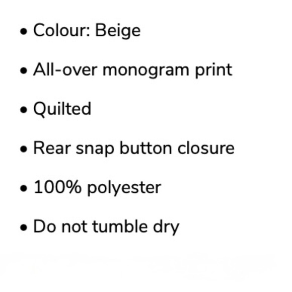 Burberry Girls 2T Quilted Archive Beige Vintage Check Diamond  Pattern Dress 2T - Picture 6 of 7